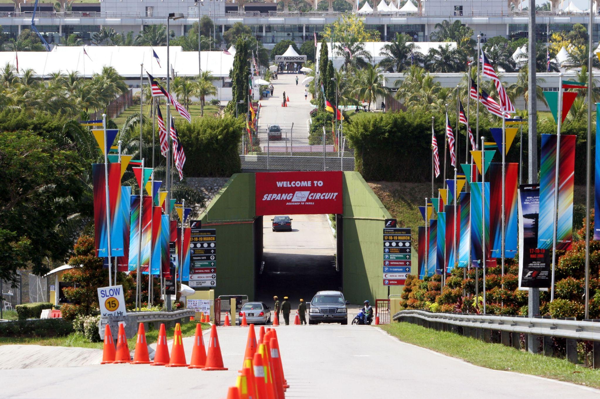 Motorcyclists Banned From Sepang Circuit During F1 Weekend